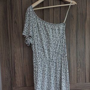 OLD NAVY One shoulder comfy dress